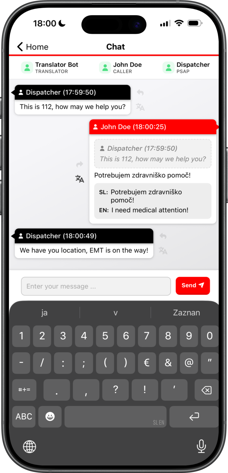Multi-party video call